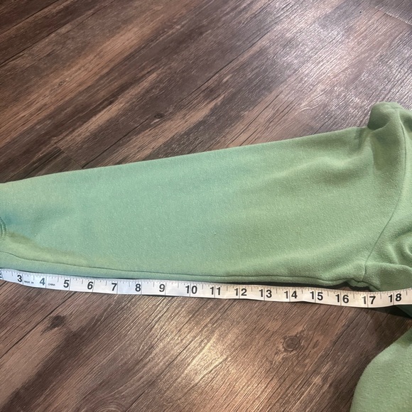 Vintage 90s Blair Petite Small Green Embroidered Butterfly Sweatshirt - Picture 9 of 9